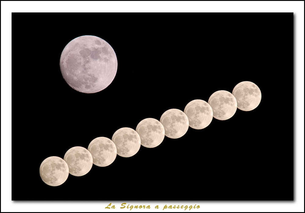 La Signora a passeggio