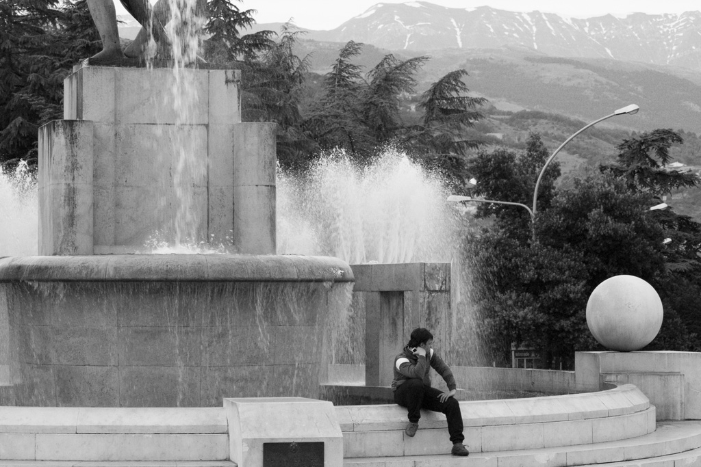 "Ne deve scorrere di acqua......"