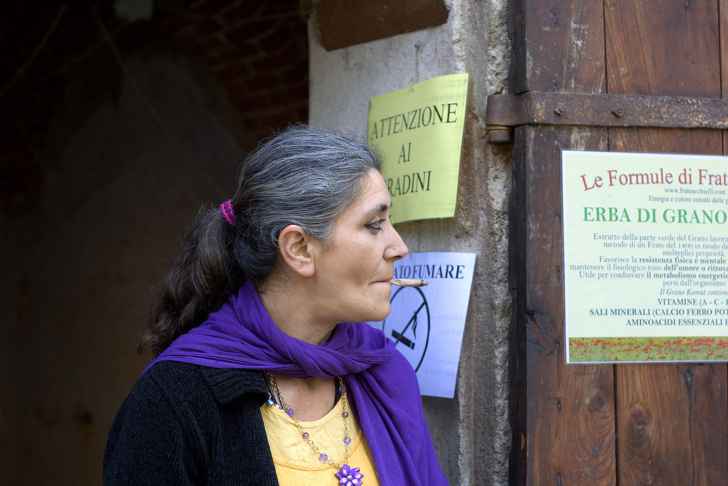 Vietato fumare....l'erba di grano