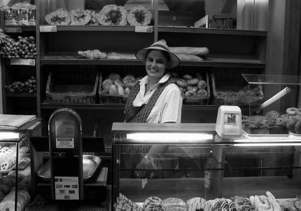 Panificio a Bolzano.