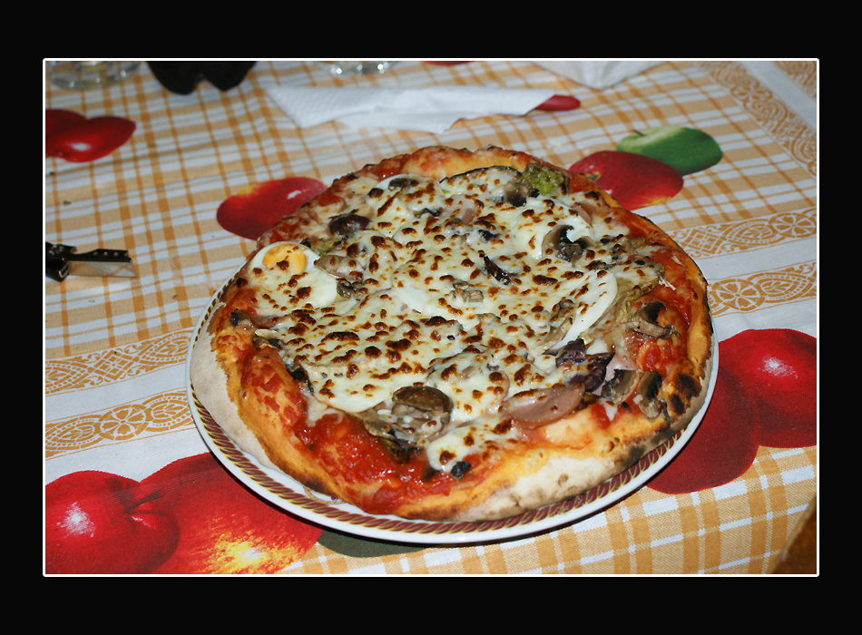 Stasera pizza per tutti.