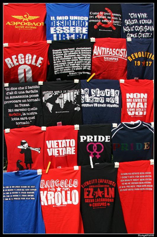 ...prima del corteo....