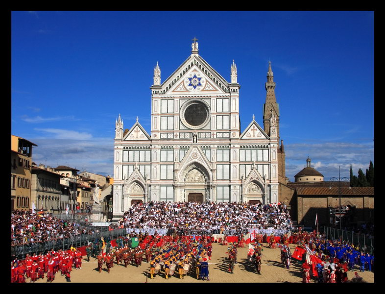 Santa croce - Firenze - corteo calcio storico