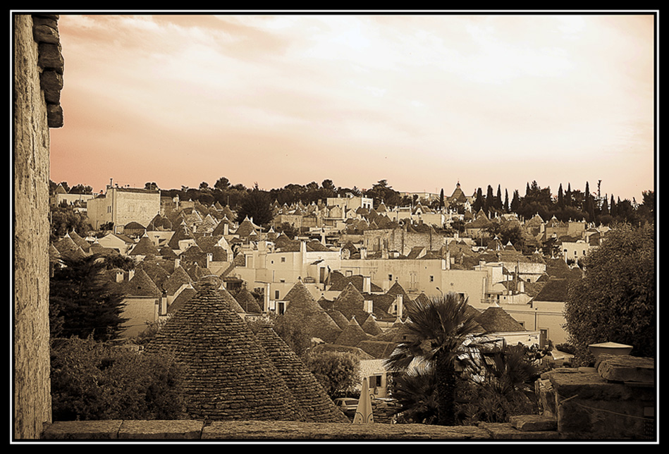 Trulli al tramonto