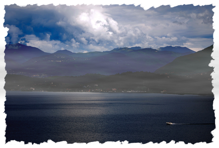 uno scorcio del mio lago