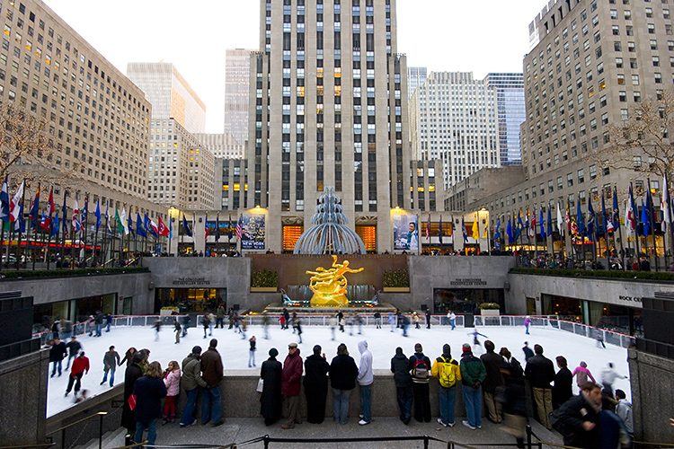 Lower Plaza - Rockefeller Center