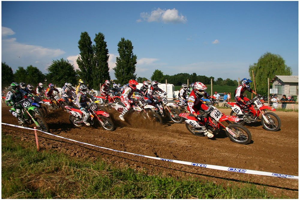 prima curva dopo la partenza