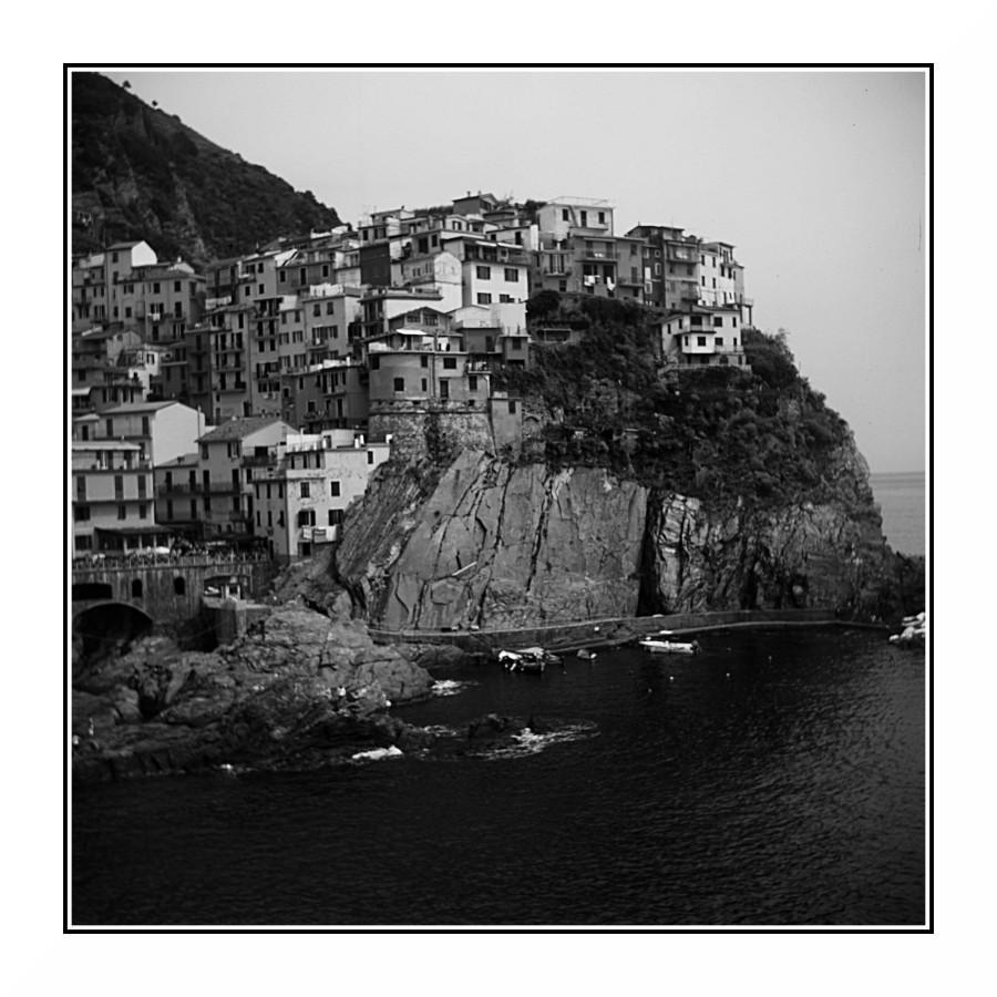 Manarola con la Lubitel