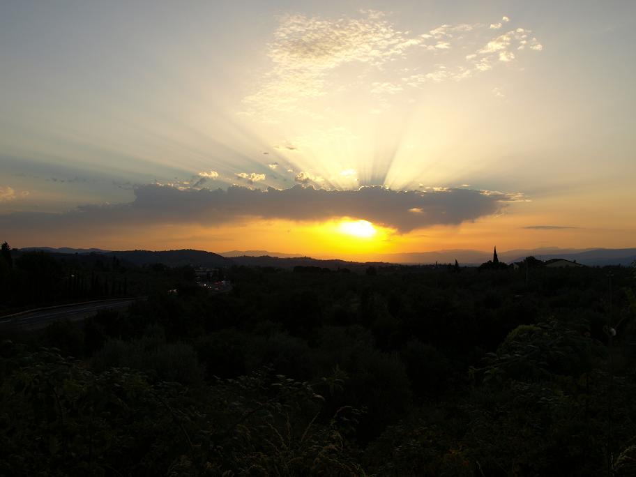 Tramonto toscano