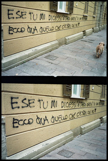 e se tu mi dicessi "� tardi ormai" ...