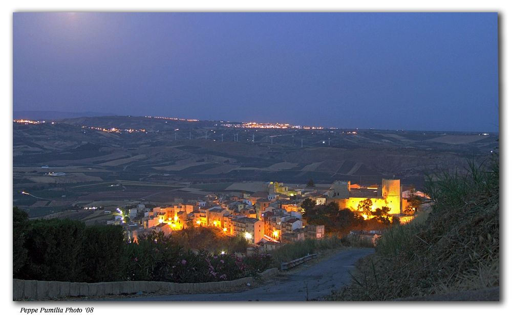 Salemi al chiaro di Luna