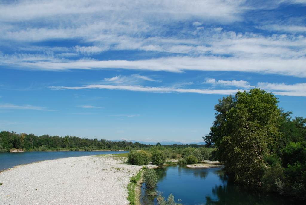 Ticino's river