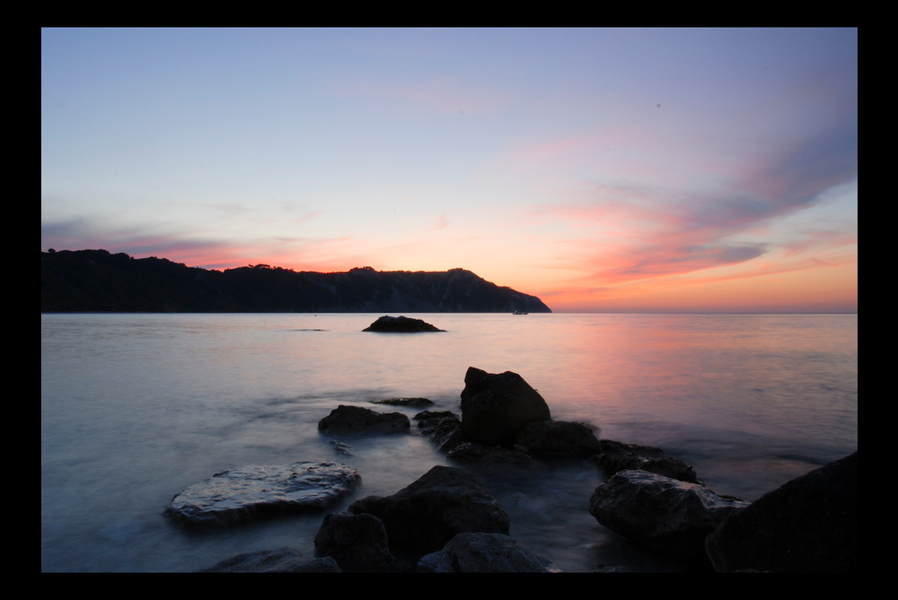 Tramonto a Portonovo