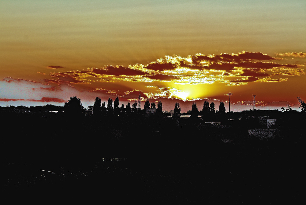 Prova HDR - tramonto onirico