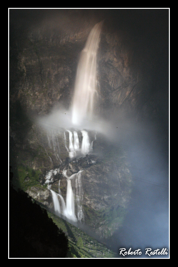 Il grande salto del fiume Serio
