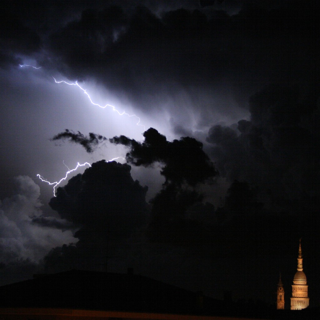 un'altra prova di temporale