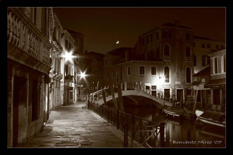 Venice in Sepia