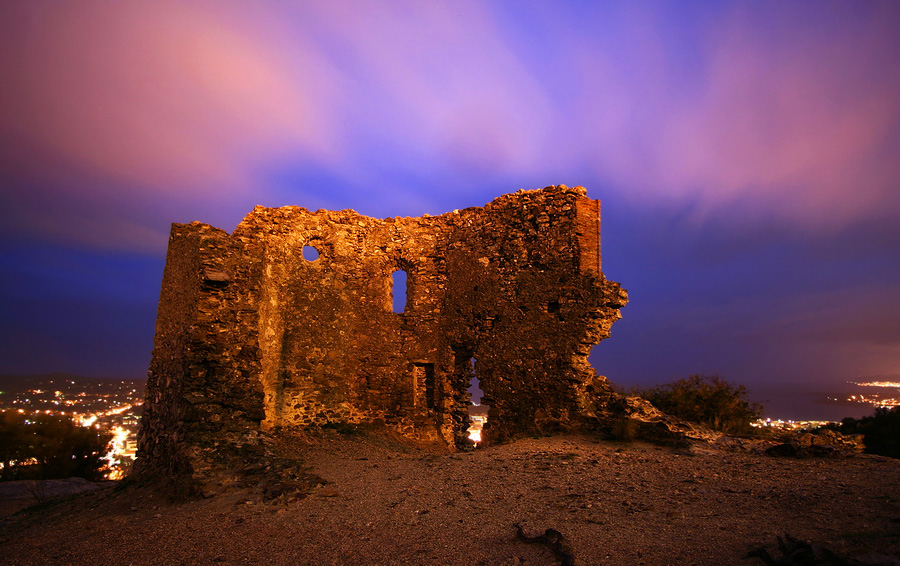 Tramonto nella Rovina