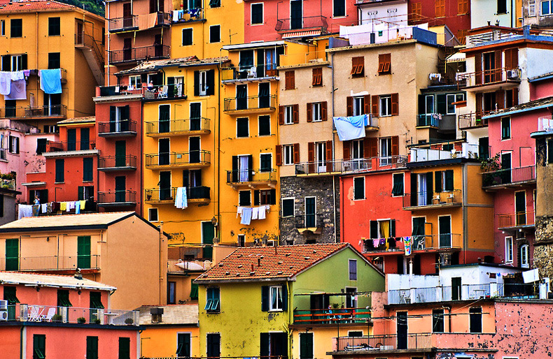 Manarola a colori