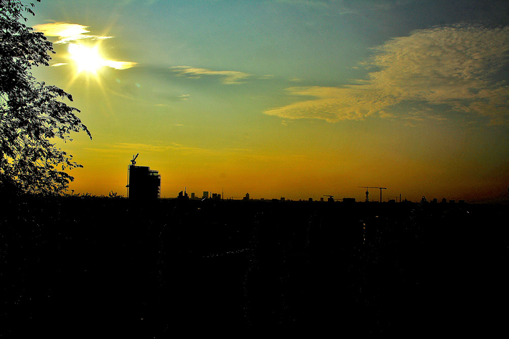 Milano dal Monte Stella stamattina
