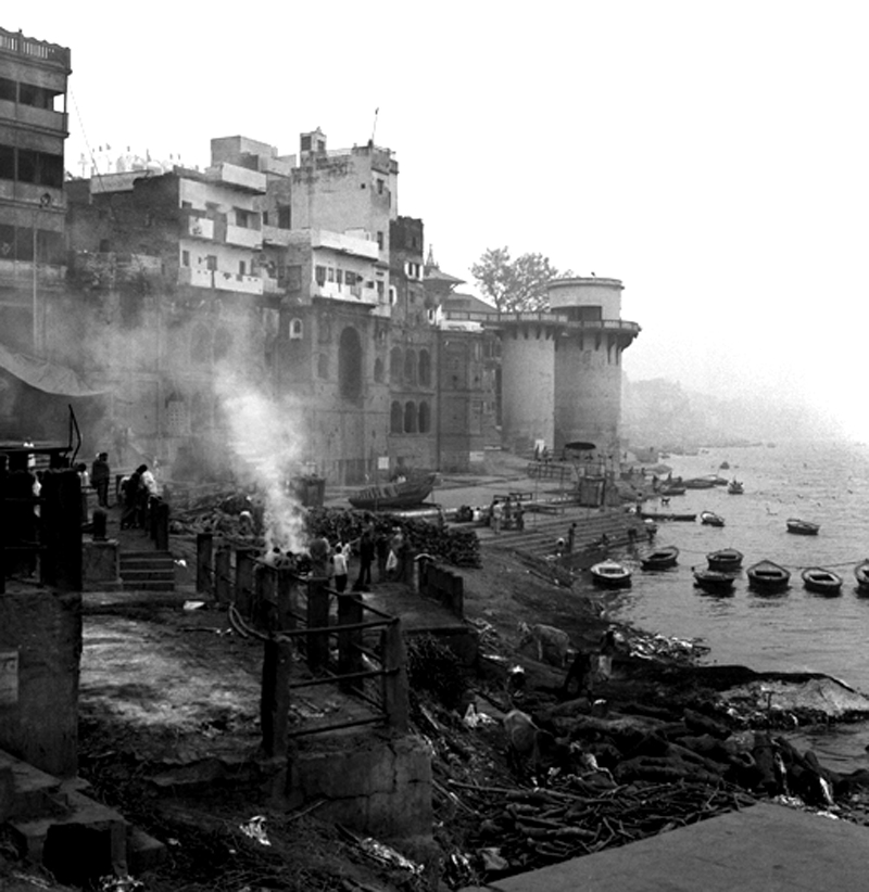 Varanasi's burning ghat