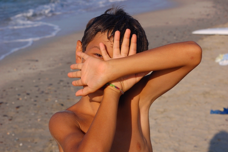 c'� troppo sole qua!!