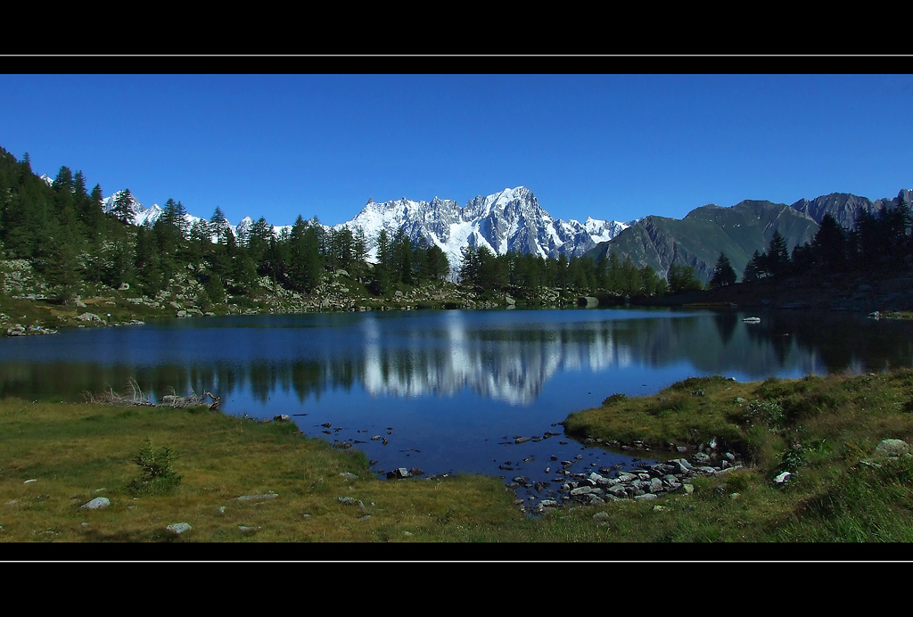Panorama del lago d'Arpy