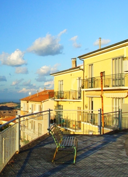 panchina contro-vista