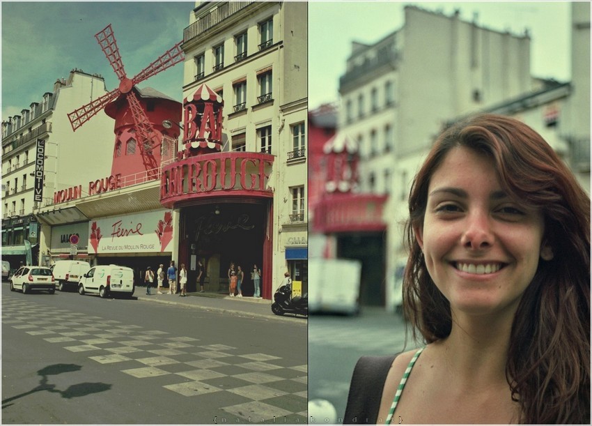 Mouilin moulin. with Laura, Brazil