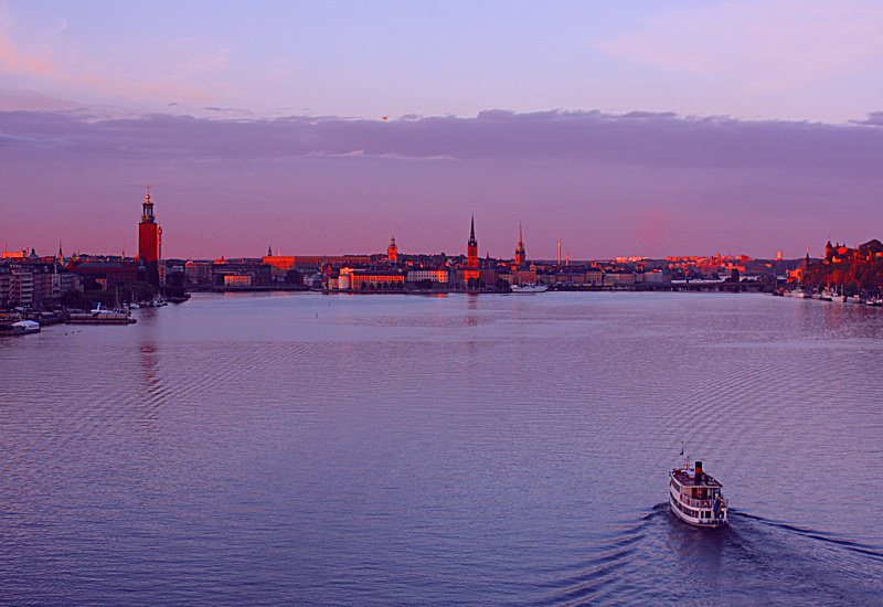 TRAMONTO SU STOCCOLMA