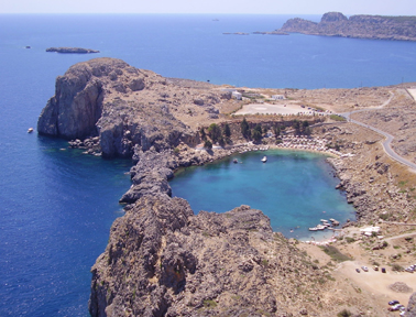 Il lago sul mare (Rodi)