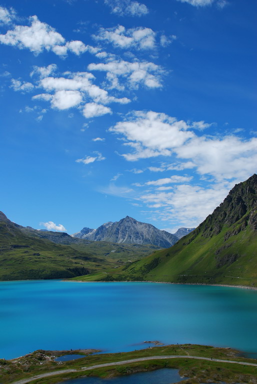 Un p� di verde e un p� di blu ...