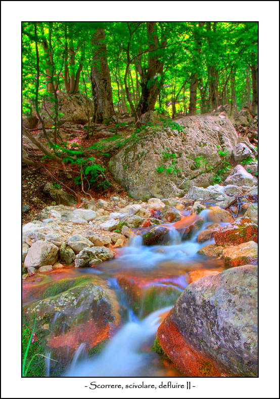Scorrere, scivolare, defluire II