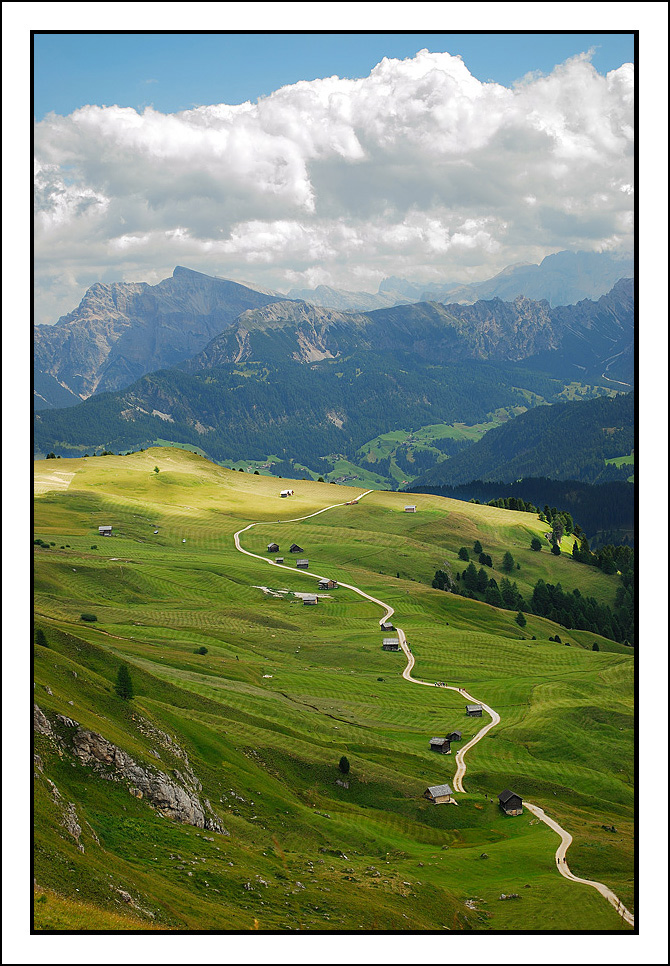 Passeggiando tra le baite