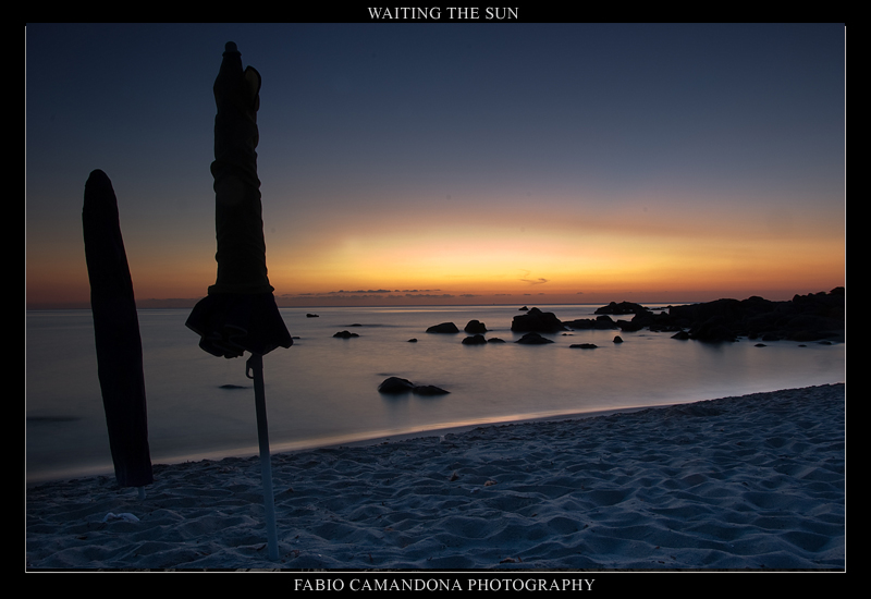 waiting the sun