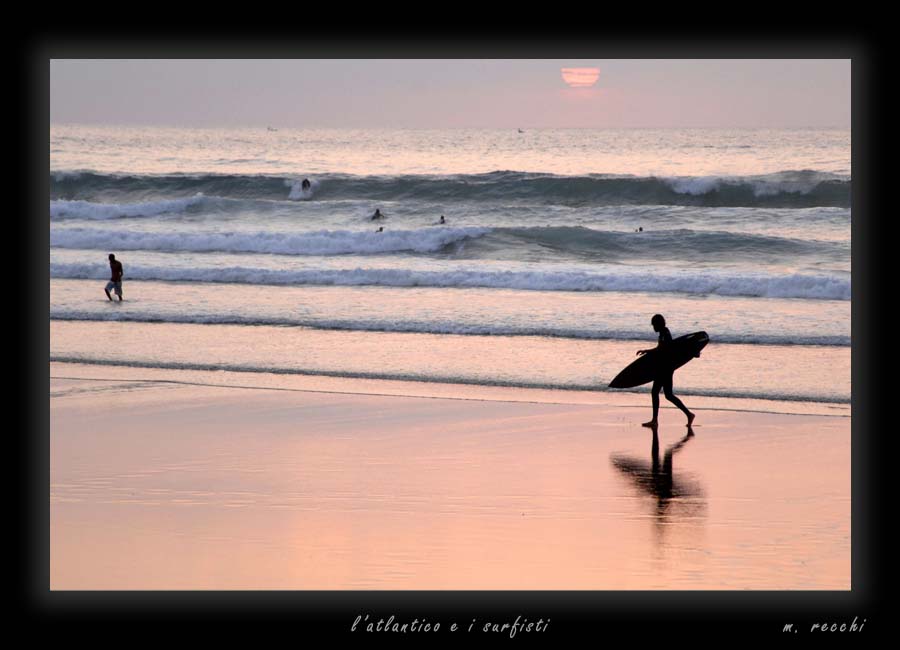 L'atlantico e i surfisti...