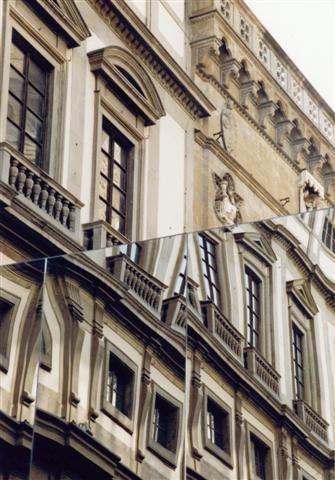 Firenze - Uffizi (riflessi)