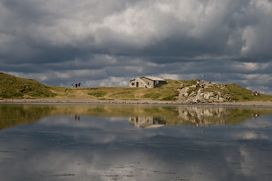 Riflessi sul lago Scaffaiolo