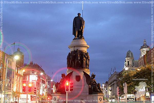 O'Connell sull'O'connell Bridge