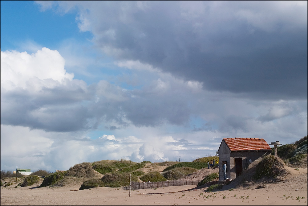 Casupola in riva oceanica