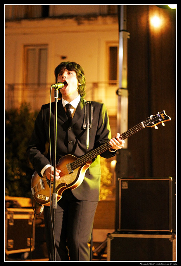 Rubbersoul a Lamezia:Alessandro"Paul".