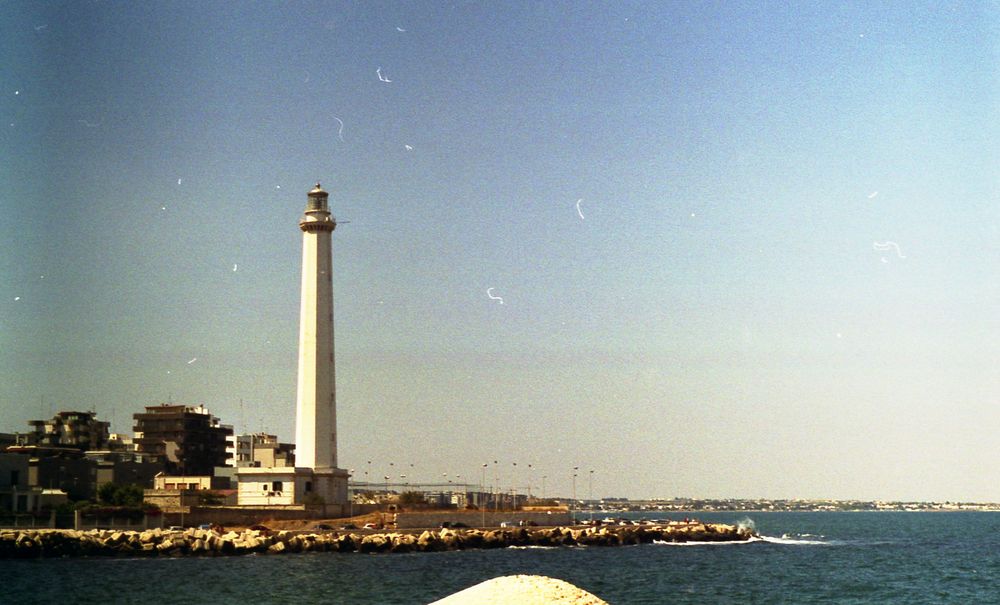 faro di S.Cataldo - Bari (effetto vintage)