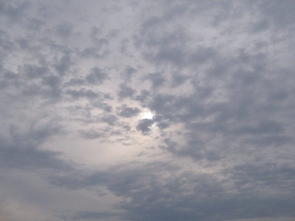 In una giornata nuvolosa...