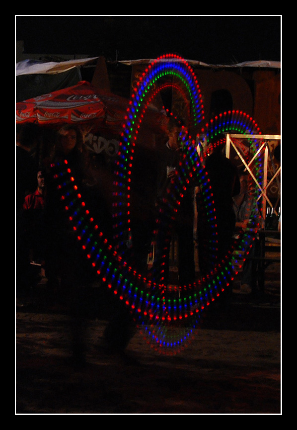 Light show in Berlin