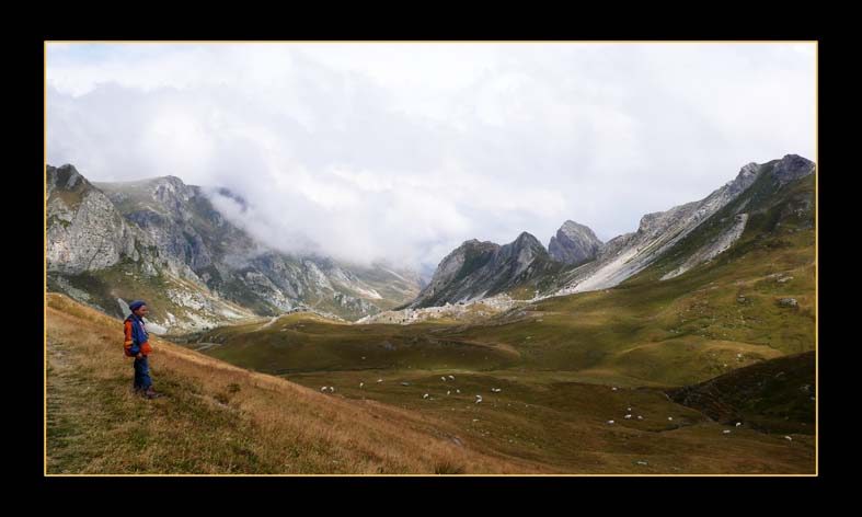il bambino e la montagna