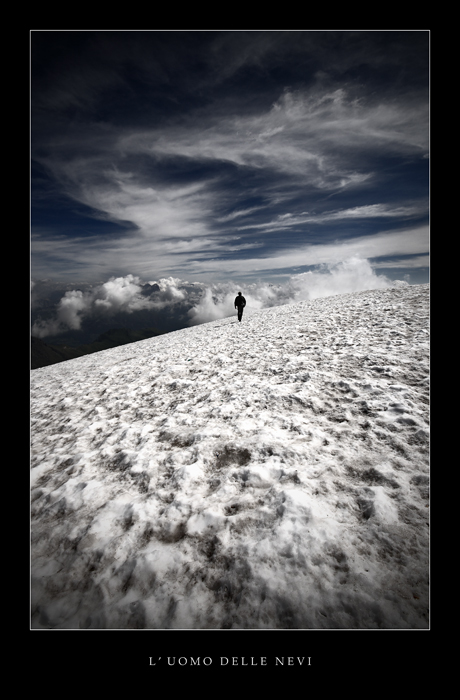 l'uomo delle nevi