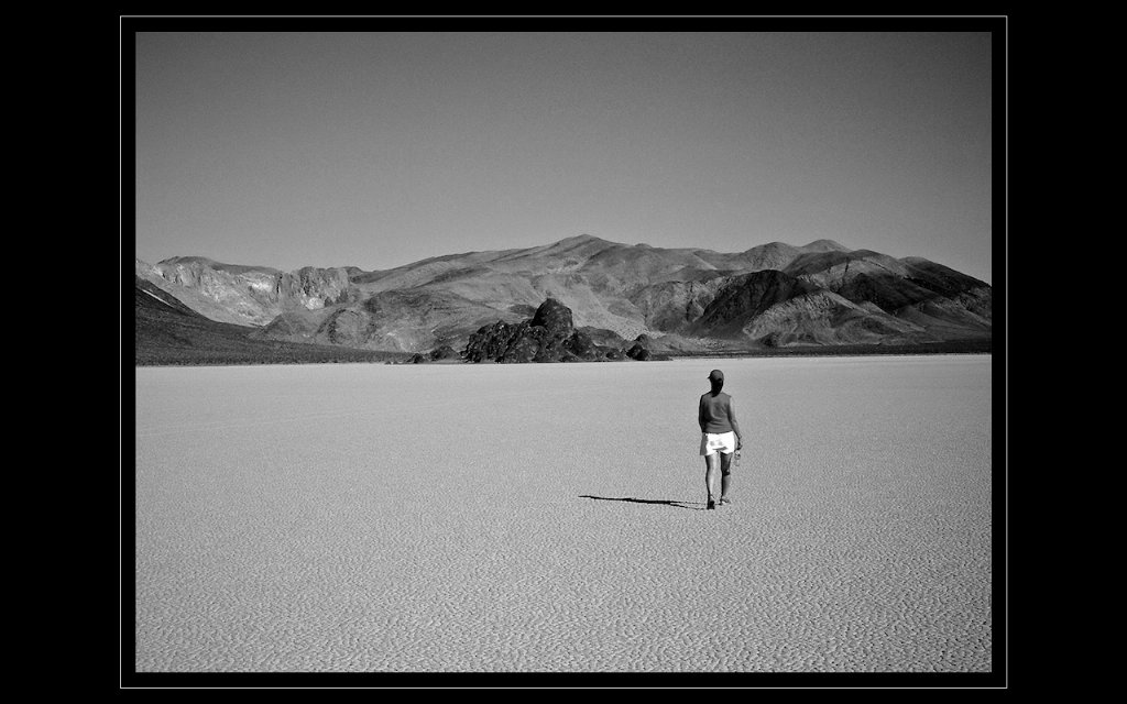 Passeggiata in solitario....