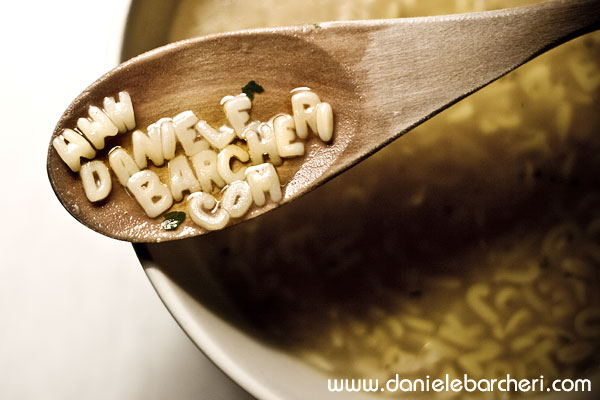 Buchstaben Suppe