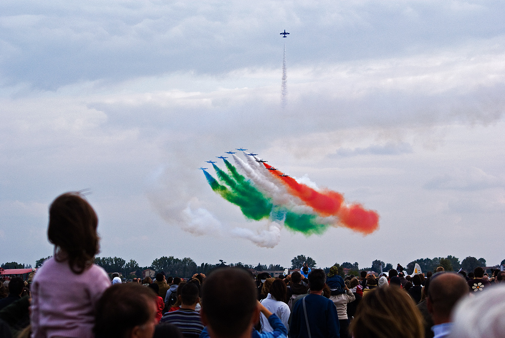 freccia nel tricolore...