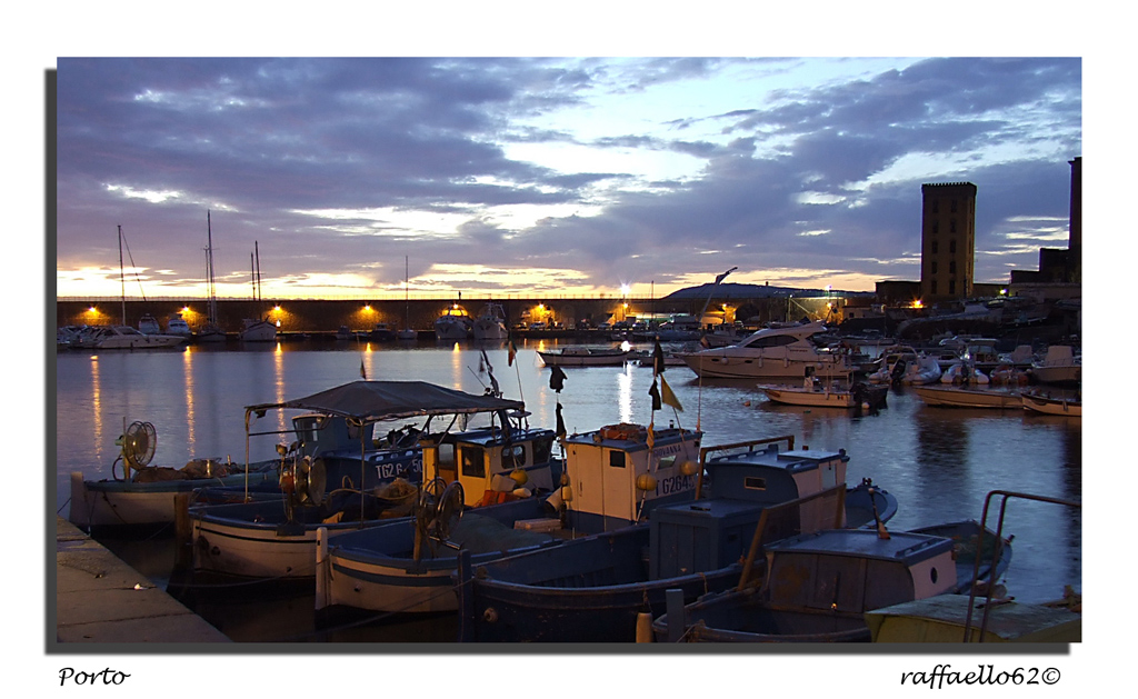 notturno sul porto